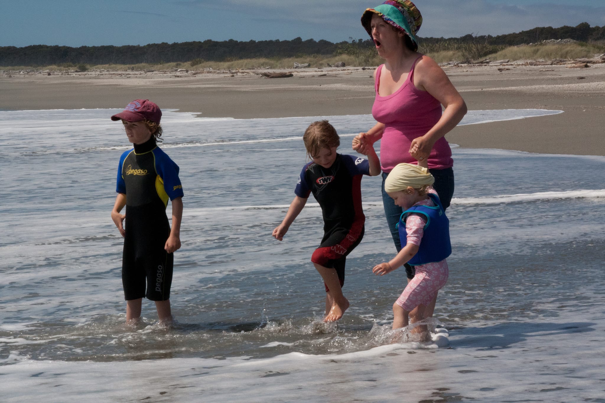 swimming in New Zealand